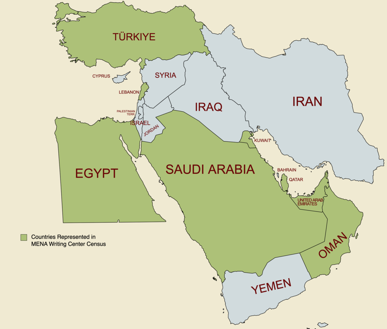 Connecting MENA Writing Centers Through Data